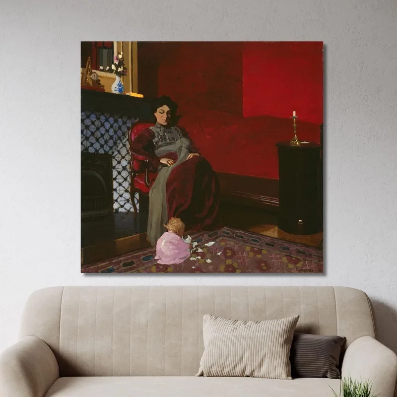 Das Rote Zimmer Etretat Félix Vallotton
