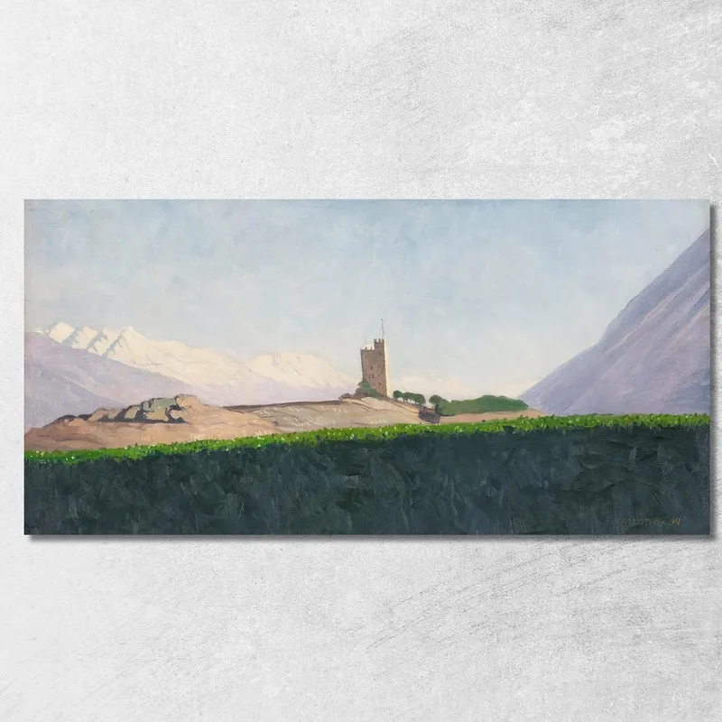 La Torre De Goubing Félix Vallotton cuadro en lienzo