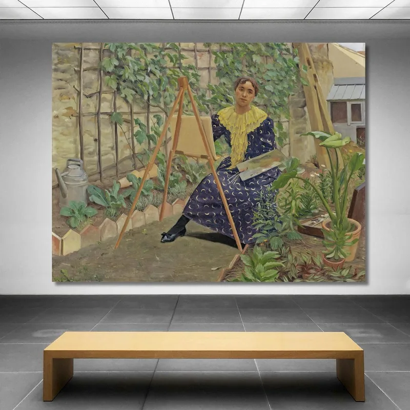 Pittura Della Ragazza Félix Vallotton