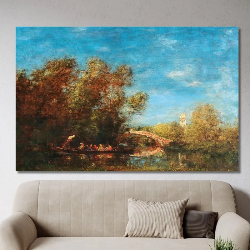 The Gardens Of Venice Félix Ziem