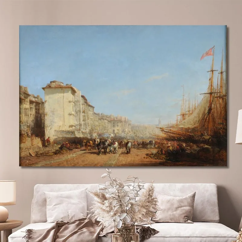 Marseille Der Alte Hafen Félix Ziem