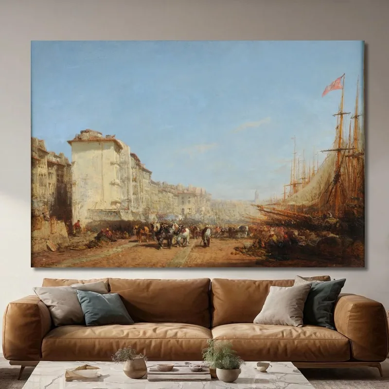 Marseille Der Alte Hafen Félix Ziem