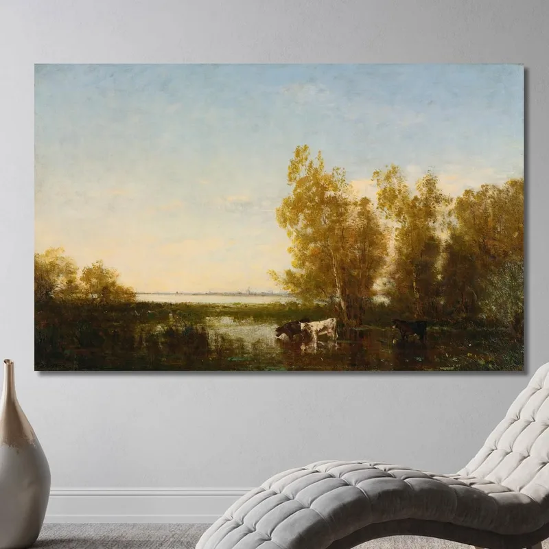 Paesaggio Olandese Félix Ziem