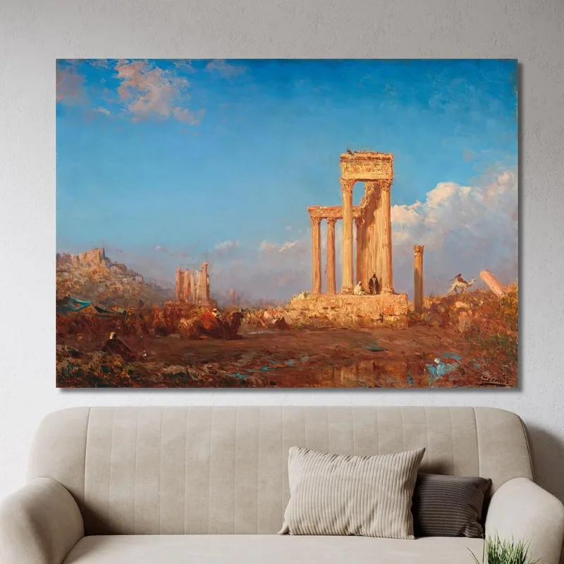 Ruinen Von Palmyra Félix Ziem