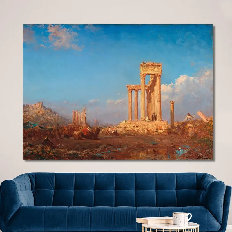 Ruinen Von Palmyra Félix Ziem