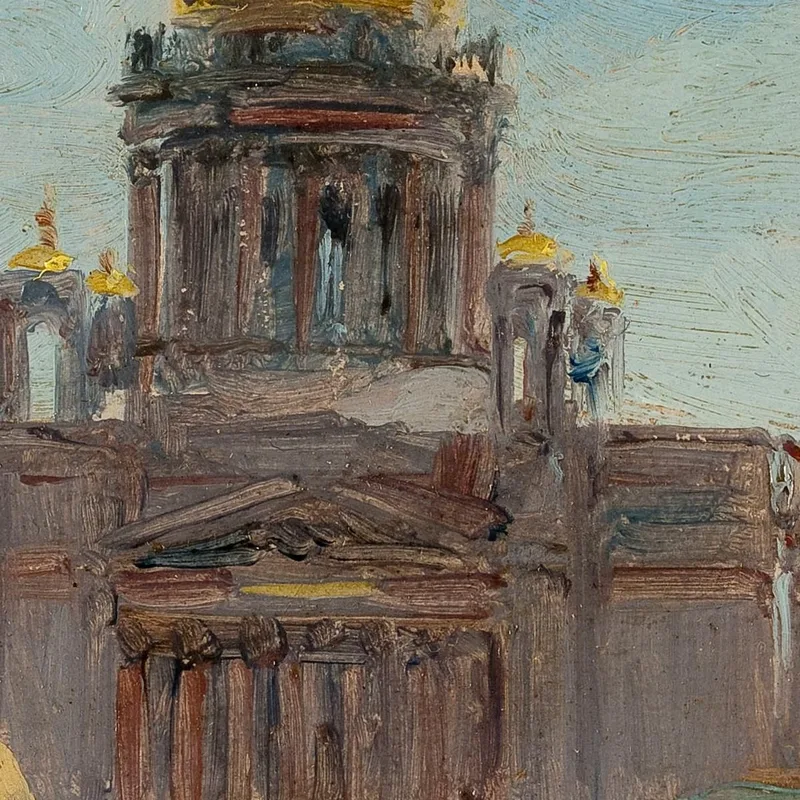 Sankt Petersburg Sankt Isaak Félix Ziem