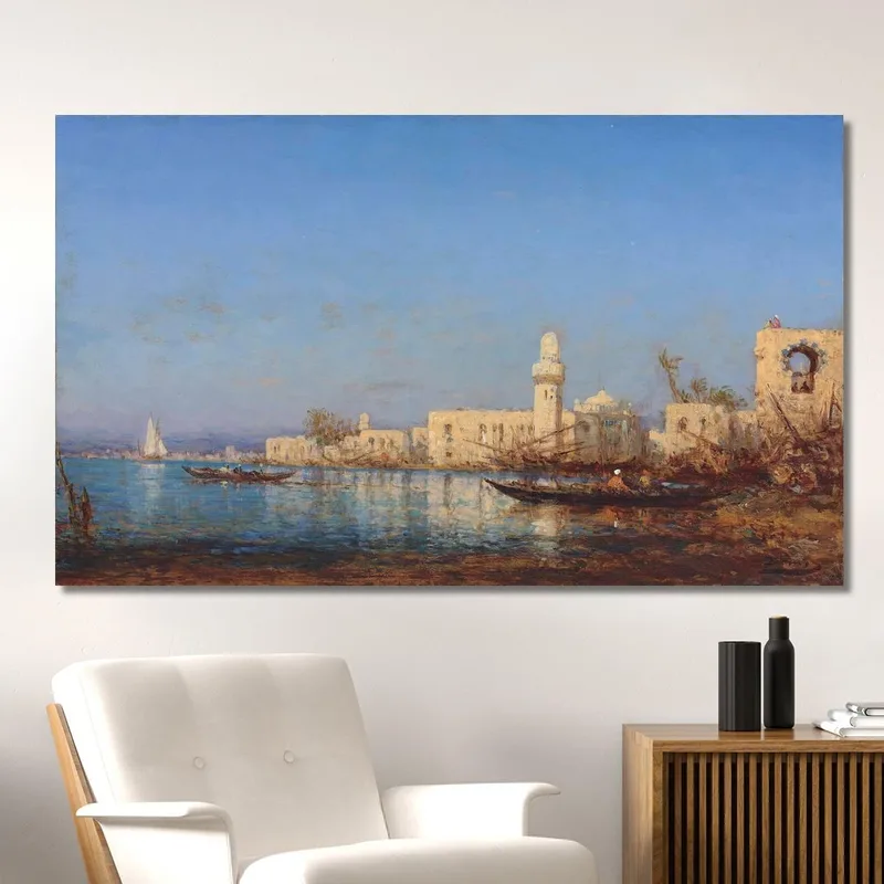 Tripoli D'Africa Félix Ziem