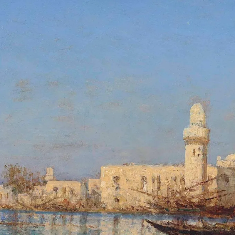 Tripoli D'Africa Félix Ziem
