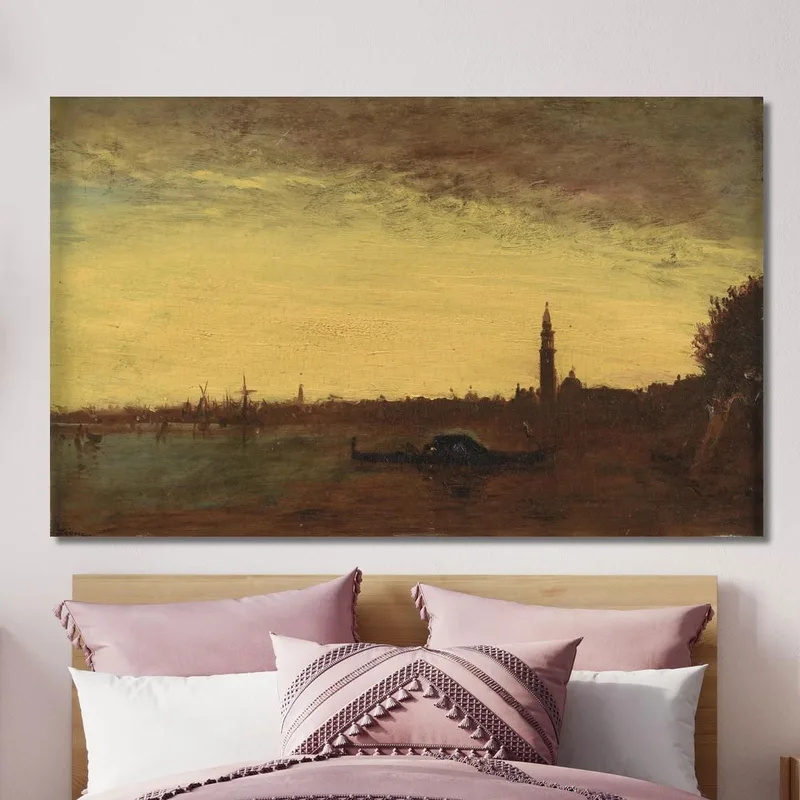 Venecia Al Crepúsculo Félix Ziem