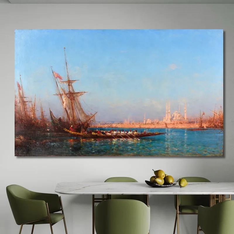 Vue D'Istanbul Félix Ziem