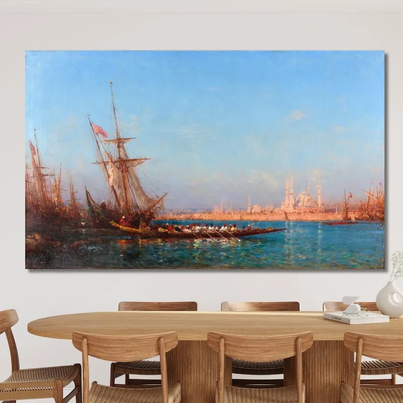 Vue D'Istanbul Félix Ziem