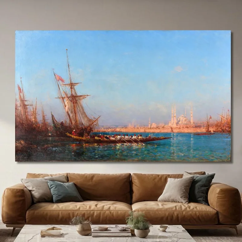 Vue D'Istanbul Félix Ziem