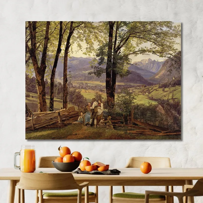Veduta Di Ischl Ferdinand Georg Waldmüller