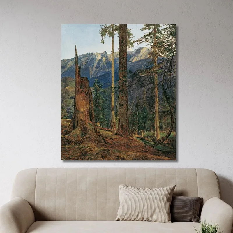 El Höllengebirge En Ischl Ferdinand Georg Waldmüller