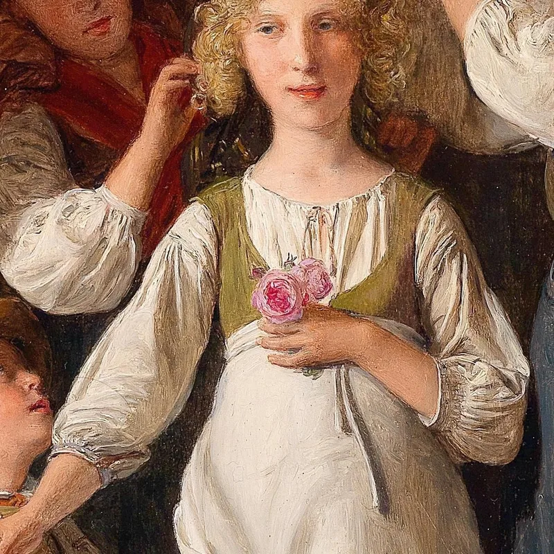 La Dama De Honor Ferdinand Georg Waldmüller