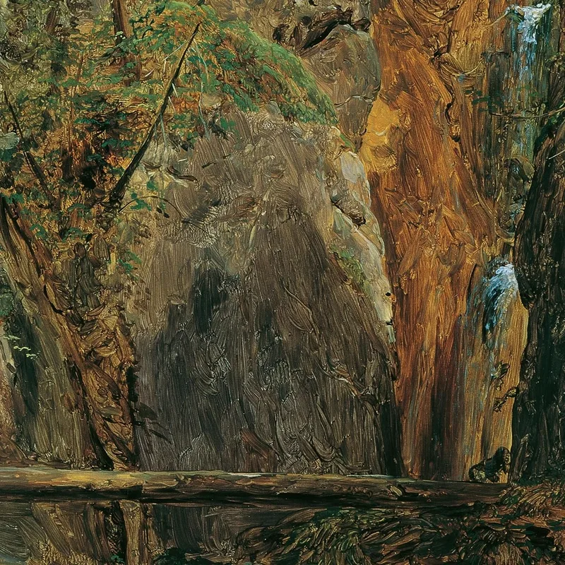 Die Rettenbachwildnis Bei Ischl Ferdinand Georg Waldmüller