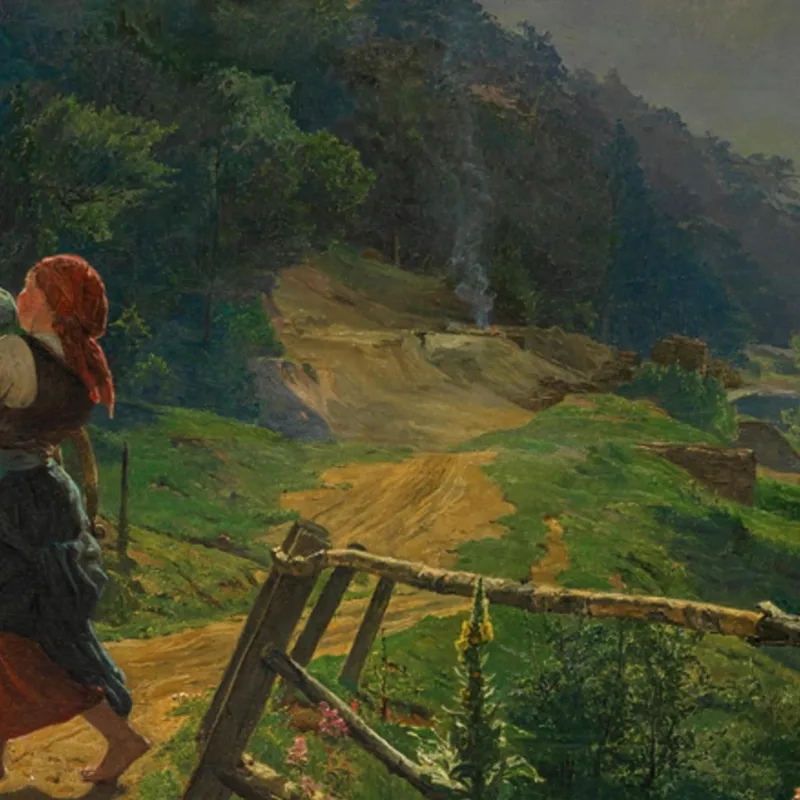 La Época De Las Rosas Ferdinand Georg Waldmüller