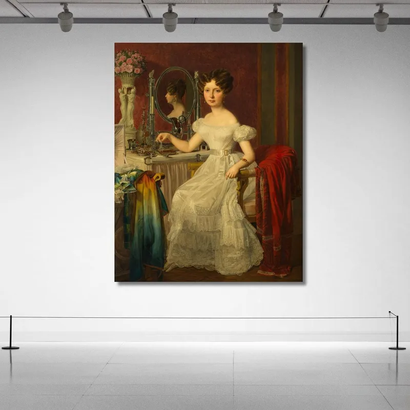 La Actriz Elise Höfer Ferdinand Georg Waldmüller