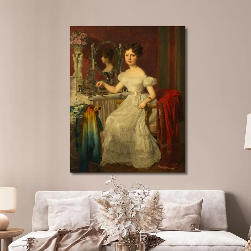 La Actriz Elise Höfer Ferdinand Georg Waldmüller