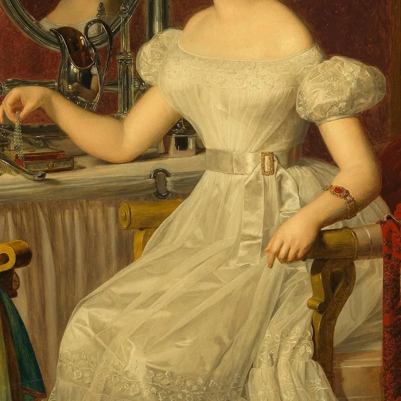 La Actriz Elise Höfer Ferdinand Georg Waldmüller