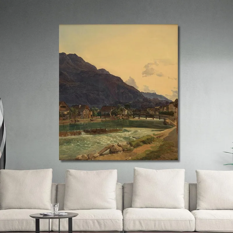 Il Fiume Traun Presso Ischl Ferdinand Georg Waldmüller