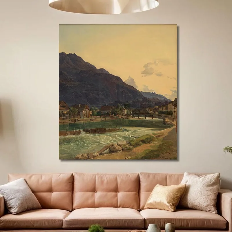 Il Fiume Traun Presso Ischl Ferdinand Georg Waldmüller