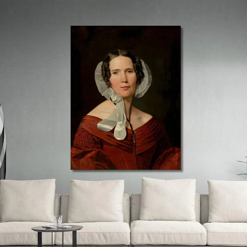 Frau Von Bartsch Ferdinand Georg Waldmüller