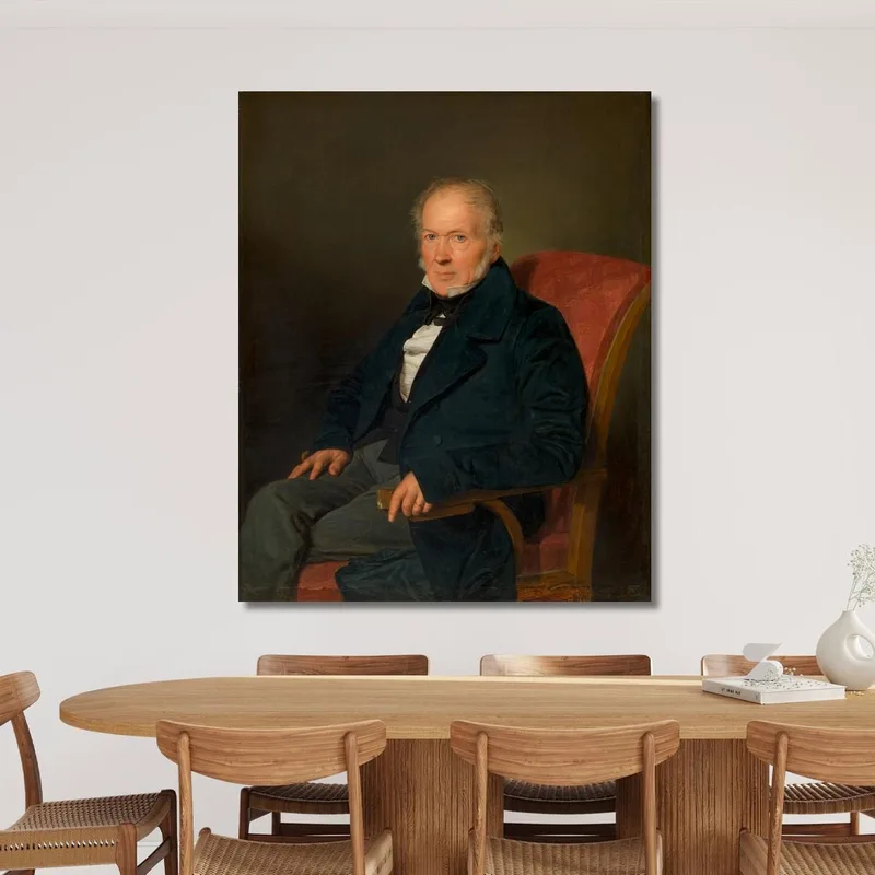 Johann Jakob Schwartz Von Mohrenstern Factory Director And Private Citizen Ferdinand Georg Waldmüller
