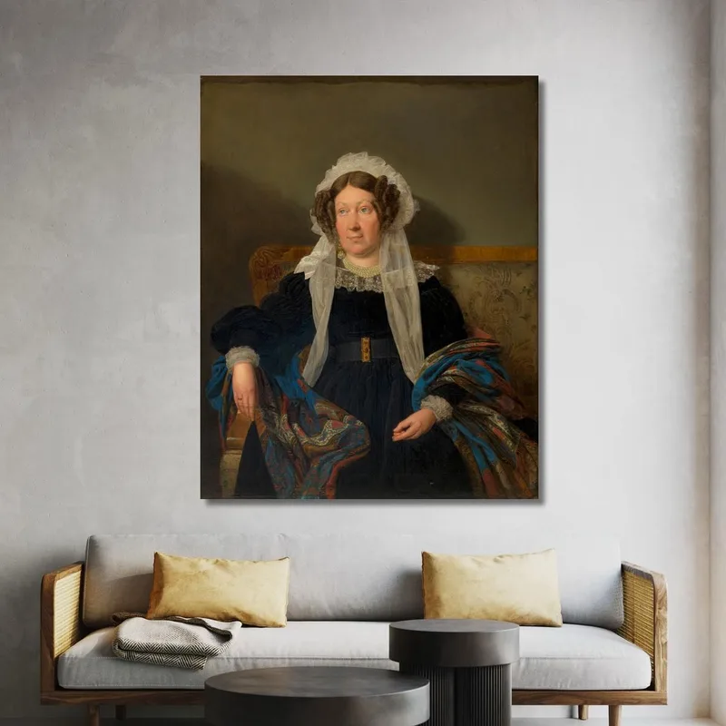 Josefine Schwartz Von Mohrenstern, Nata Viscontessa Goupy De Quabeck Ferdinand Georg Waldmüller