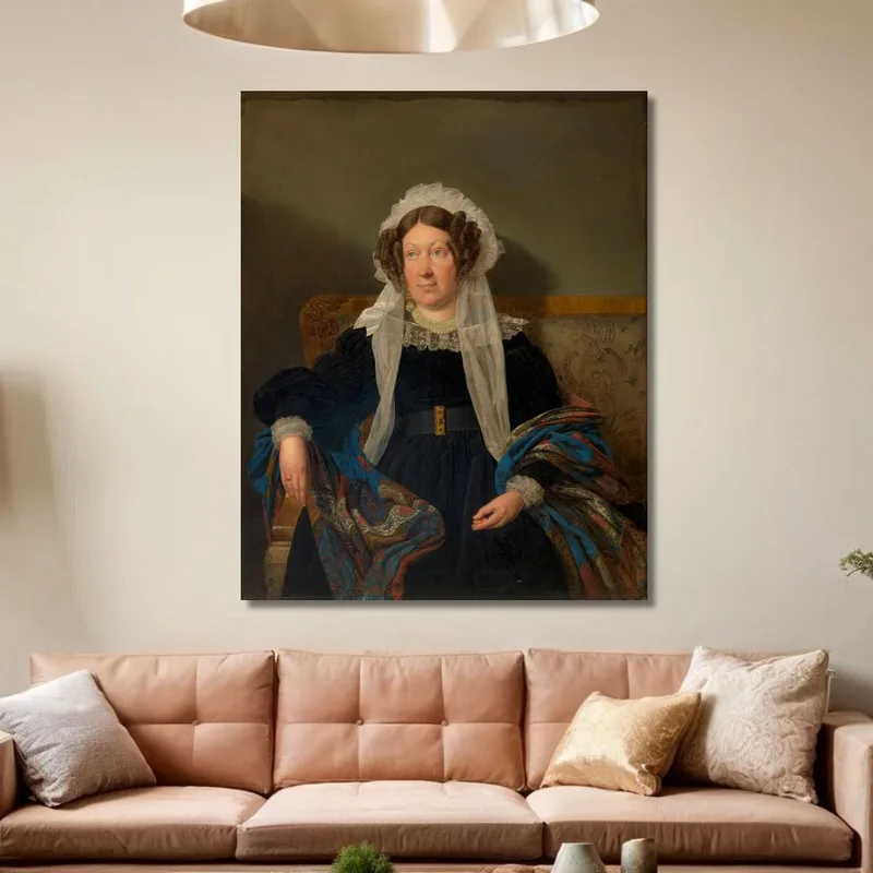 Josefine Schwartz Von Mohrenstern, Nata Viscontessa Goupy De Quabeck Ferdinand Georg Waldmüller