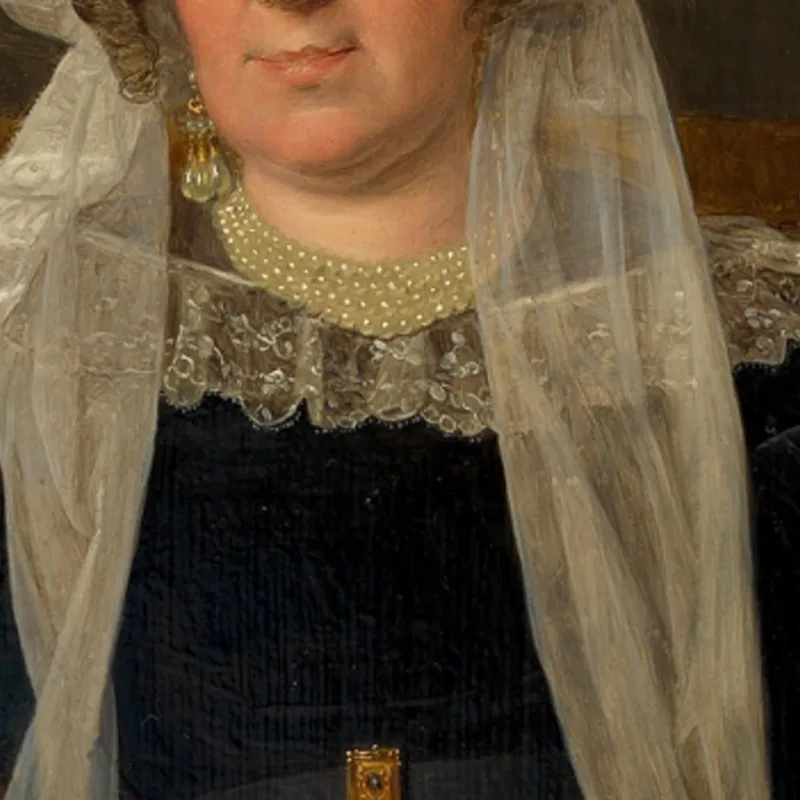 Josefine Schwartz Von Mohrenstern, Nata Viscontessa Goupy De Quabeck Ferdinand Georg Waldmüller