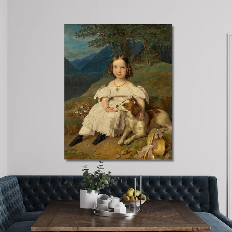 Julia Gräfin Apraxin Ferdinand Georg Waldmüller