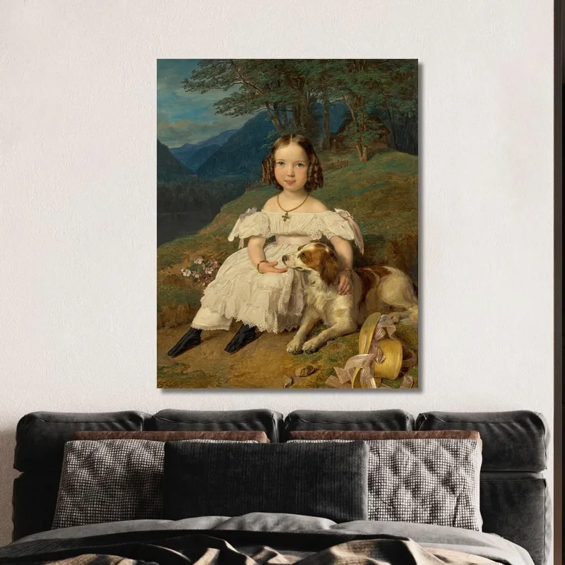 Julia Gräfin Apraxin Ferdinand Georg Waldmüller