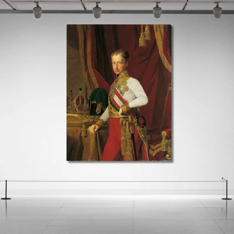 Empereur Ferdinand Ier D'Autriche Ferdinand Georg Waldmüller