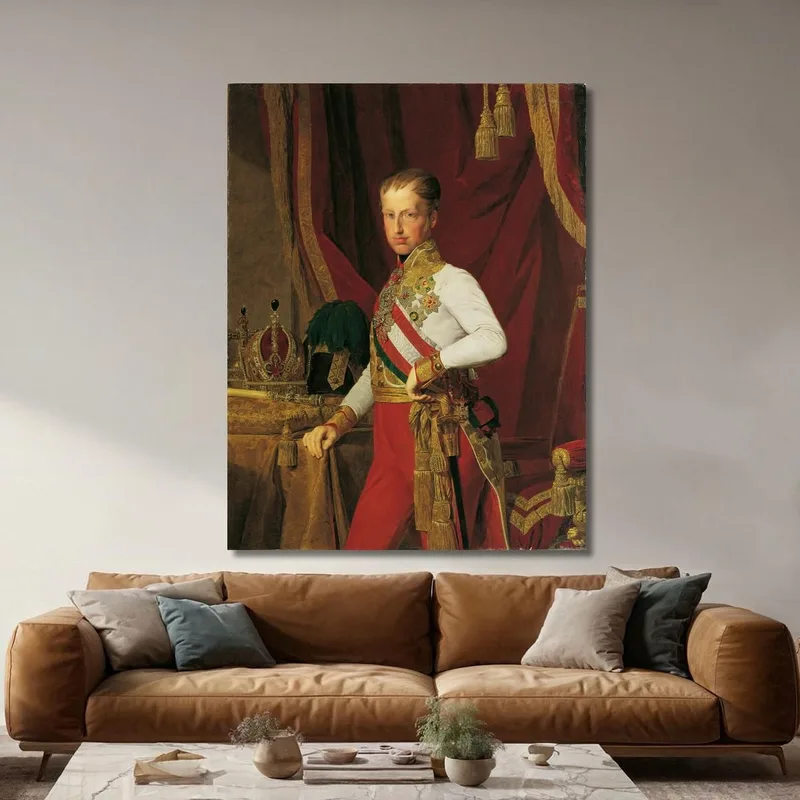 Empereur Ferdinand Ier D'Autriche Ferdinand Georg Waldmüller