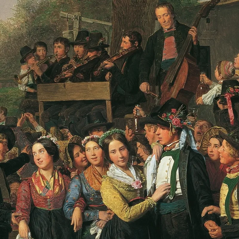 Matrimonio Contadino Della Bassa Austria Ferdinand Georg Waldmüller