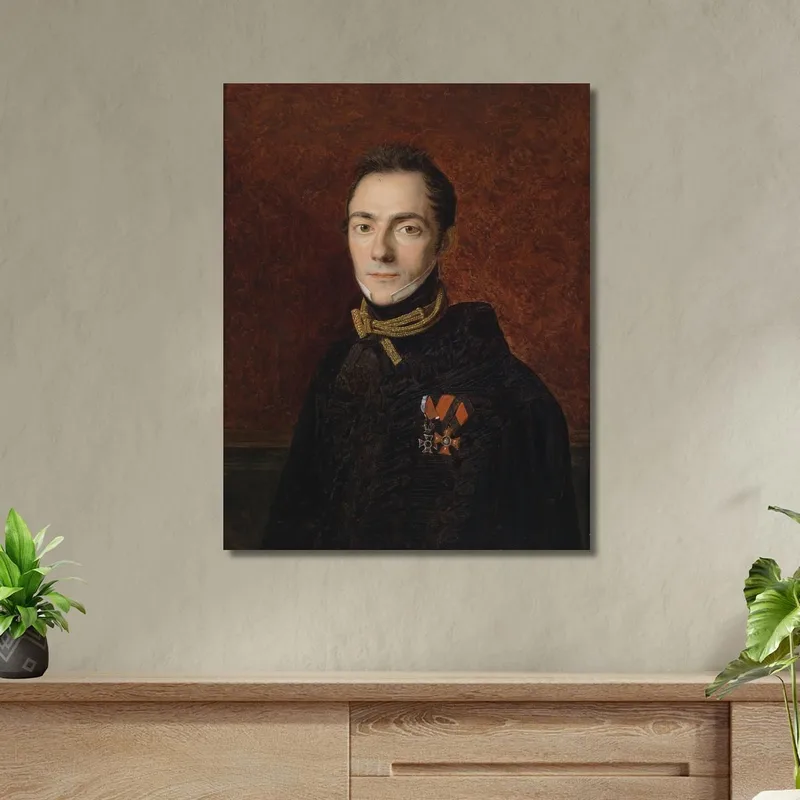 Porträt Eines Grafen Apponyi Ferdinand Georg Waldmüller