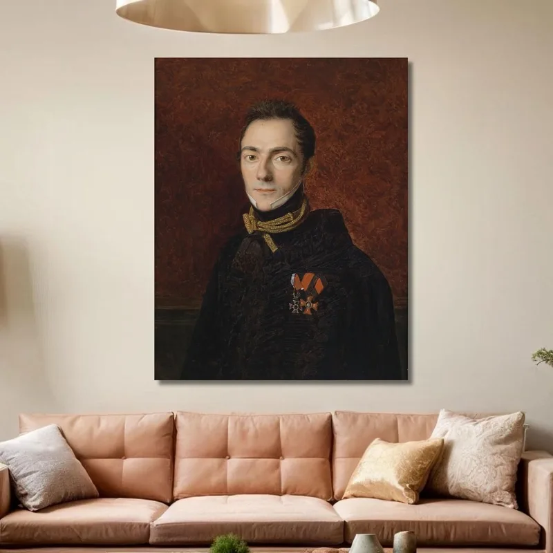 Porträt Eines Grafen Apponyi Ferdinand Georg Waldmüller