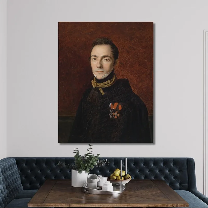 Porträt Eines Grafen Apponyi Ferdinand Georg Waldmüller
