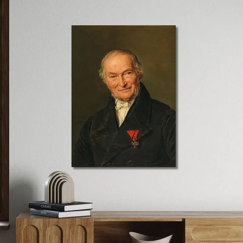 Portrait De Franz Benoit Ferdinand Georg Waldmüller