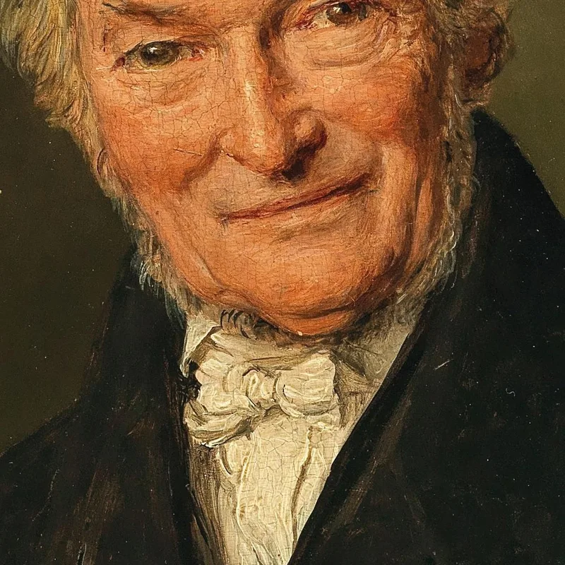 Portrait De Franz Benoit Ferdinand Georg Waldmüller