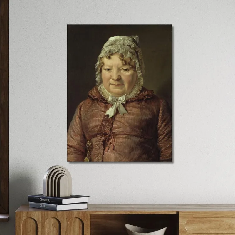 Portrait Of The Mother Of Captain Von Stierle-Holzmeister Ferdinand Georg Waldmüller