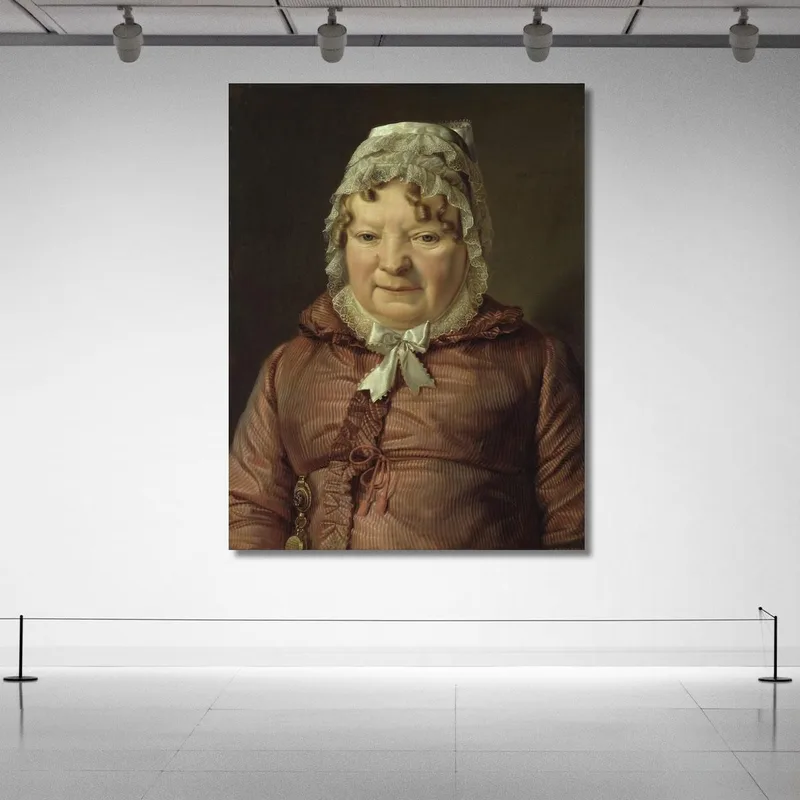 Portrait Of The Mother Of Captain Von Stierle-Holzmeister Ferdinand Georg Waldmüller