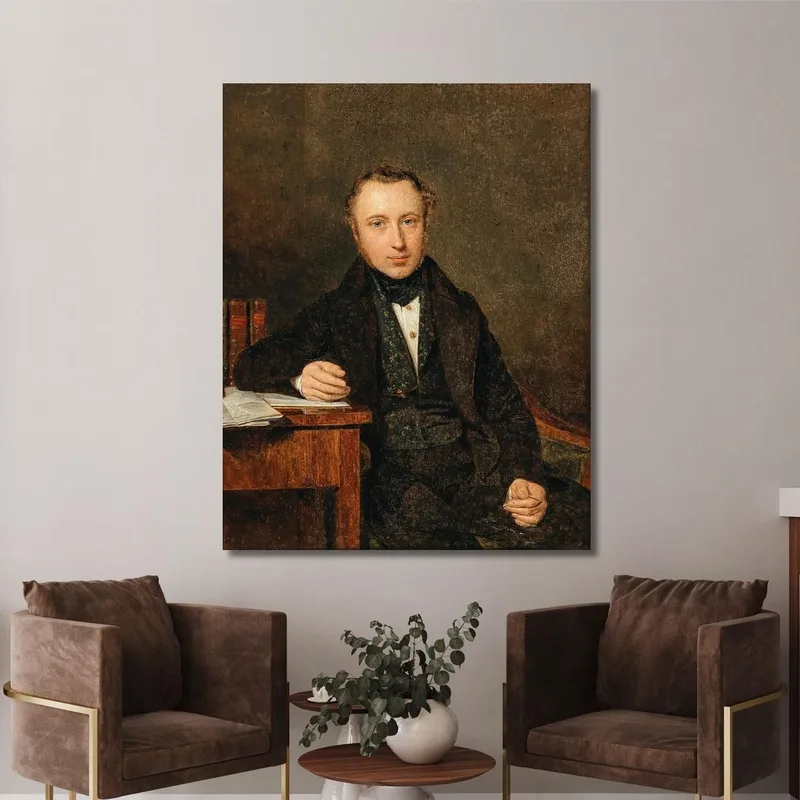 Porträt Josef Von Stadler Ferdinand Georg Waldmüller