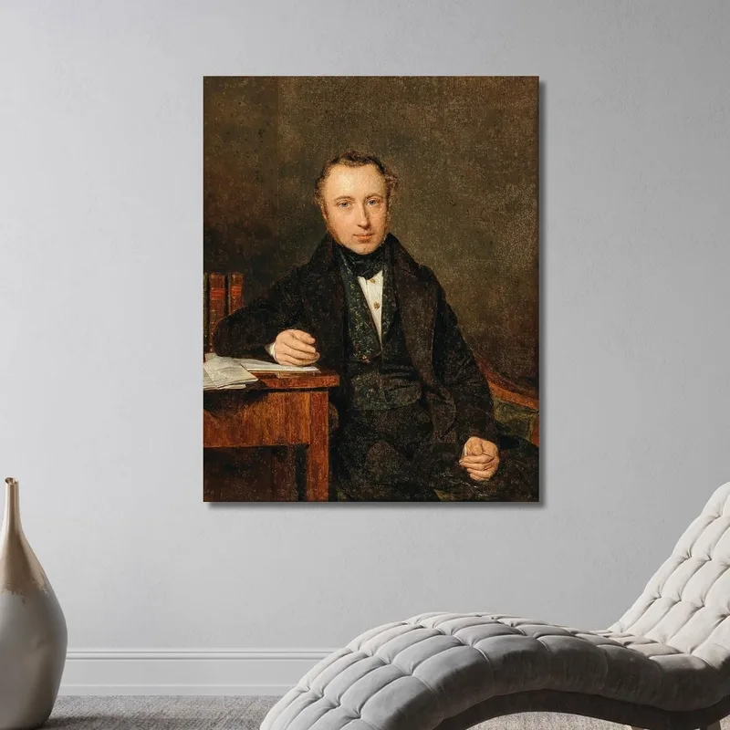 Porträt Josef Von Stadler Ferdinand Georg Waldmüller