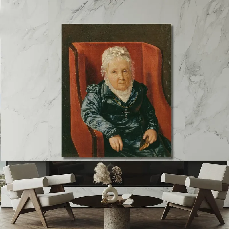 Rosina Wieser En Una Silla Ferdinand Georg Waldmüller