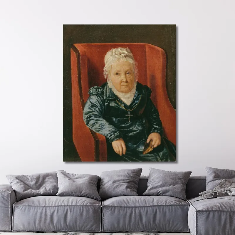 Rosina Wieser En Una Silla Ferdinand Georg Waldmüller