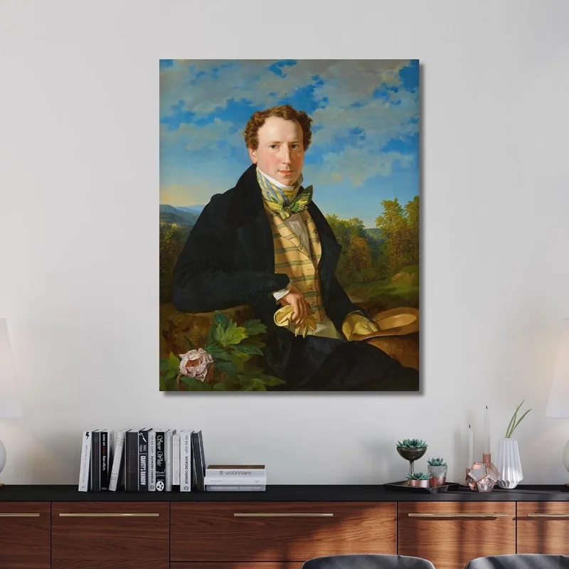 Autorretrato En Juventud Ferdinand Georg Waldmüller