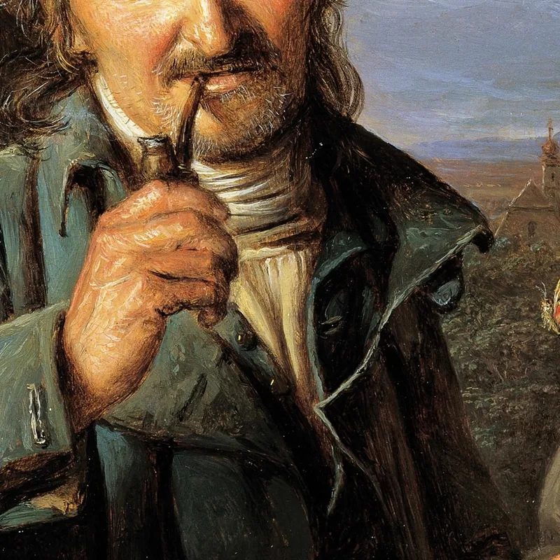 Jornalero Con Su Hijo Ferdinand Georg Waldmüller