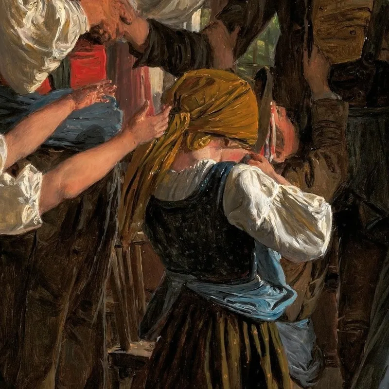Les Adieux Du Conscrit Ferdinand Georg Waldmüller